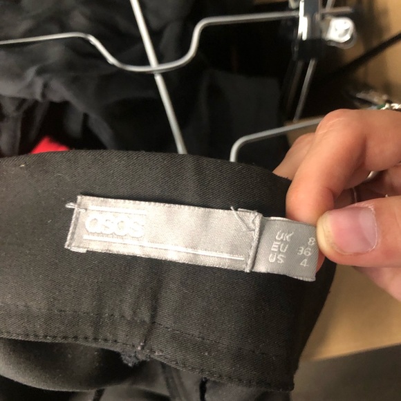 Black pleated pants ASOS - Picture 4 of 4